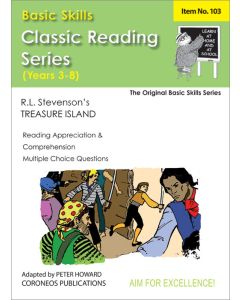 Treasure Island by Robert Louis Stevenson Yrs 3 to 8 (Basic Skills No. 103)