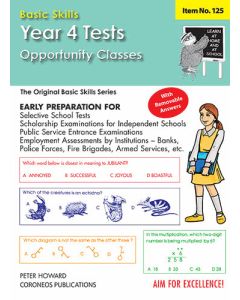 Year/Grade 4 Tests (O.C.) Multiple Choice Yrs 4-5 (Basic Skills No. 125)