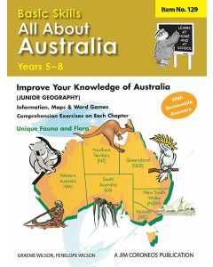 All About Australia Yrs 5-8 (Basic Skills No. 129)