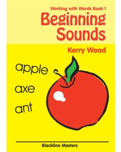 Working with Words Book 1: Beginning Sounds Blackline Masters