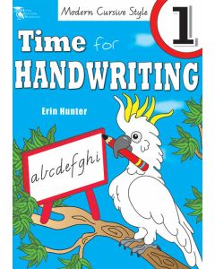 Time for Handwriting 1 (Modern Cursive Style)