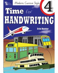 Time for Handwriting 4 (Modern Cursive Style)