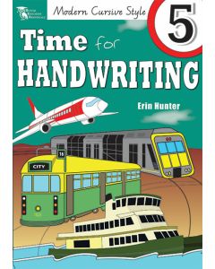 Time for Handwriting 5 (Modern Cursive Style)