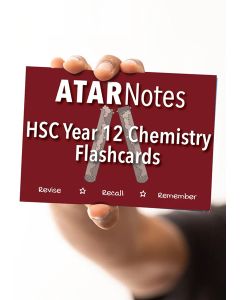 ATAR Notes: HSC Year 12 Chemistry Flashcards