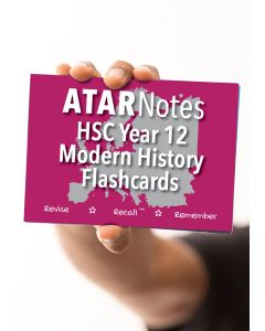 ATAR Notes: HSC Year 12 Modern History Flashcards