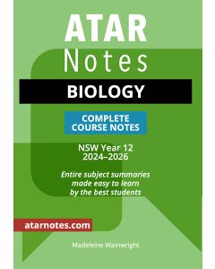 ATAR Notes: HSC Year 12 Biology Notes (2024-2026)
