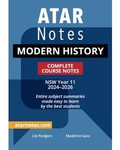 ATAR Notes: HSC Year 11 Modern History Notes (2024-2026)