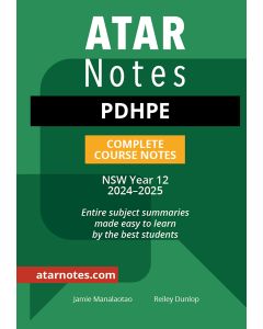 ATAR Notes: HSC Year 12 PDHPE Notes (2024-2025)