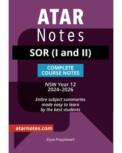 ATAR Notes: HSC Year 12 Studies of Religion Notes (2024-2026)