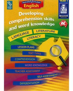 Developing comprehension skills and word knowledge Year 1