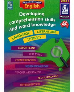 Developing comprehension skills and word knowledge Year 5