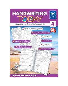 Handwriting Today: Practice for New South Wales Foundation Style Year 4