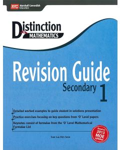 Distinction in Mathematics: Revision Guide - Secondary 1