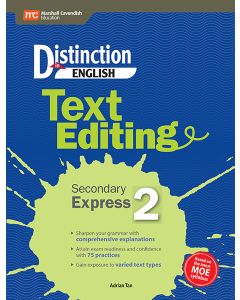 Distinction in English: Text Editing Secondary 2 Express