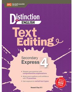 Distinction in English: Text Editing Secondary 4 Express