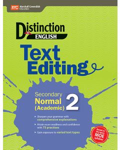 Distinction in English: Text Editing Secondary 2 Normal (Academic)