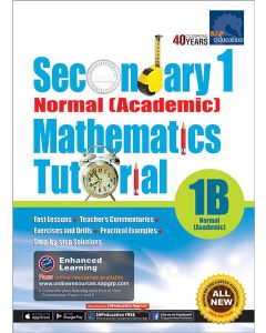 Secondary 1 Normal (Academic) Mathematics Tutorial 1B