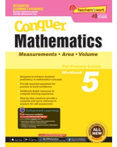 Conquer Mathematics Book 5: Measurements, Area, Volume