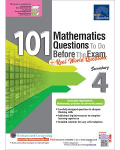 101 Maths Questions To Do Before the Exam + Real World Questions Secondary 4