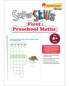 Super Skills First Preschool Maths for Age 4+