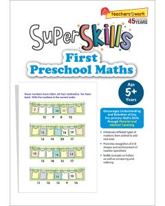 Super Skills First Preschool Maths for Age 5+