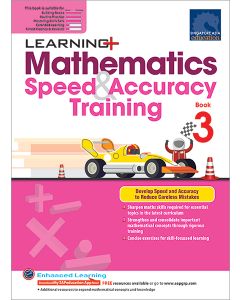 Learning+ Mathematics Speed & Accuracy Training Book 3