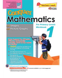 Conquer Mathematics Book 1: Shapes, Picture Graphs