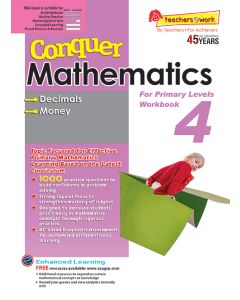 Conquer Mathematics Book 4: Decimals, Money