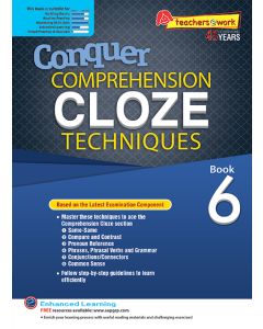 Conquer Comprehension Cloze Techniques Book 6