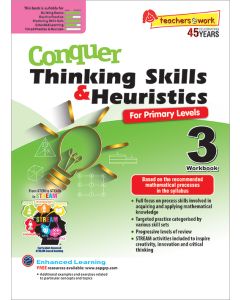 Conquer Thinking Skills & Heuristics Workbook 3