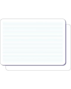 A4 double-sided whiteboard (plain / 6mm Dotted Thirds)