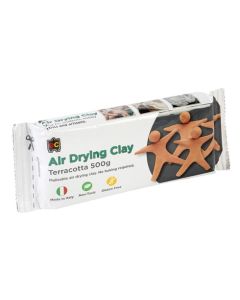 Air Drying Clay - Terracotta 500g (Ages 3+)