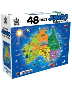 48pc Jumbo Floor Aussie Map