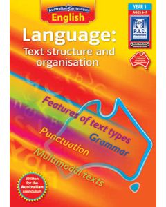 Australian Curriculum English Language: Text Structure and Organisation Year 1