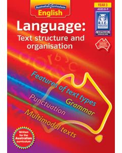 Australian Curriculum English Language: Text Structure and Organisation Year 3
