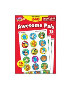 Scratch 'n Sniff Stinky Stickers Awesome Pals Value Pack 240