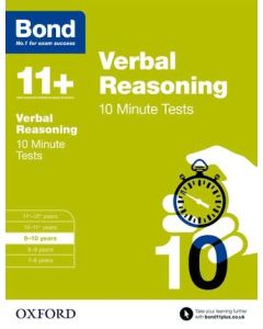 Bond 11+: Verbal Reasoning: 10 Minute Tests for 9 to 10 years