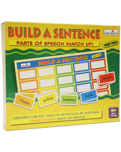 Build a Sentence Part 2 (Ages 7+)
