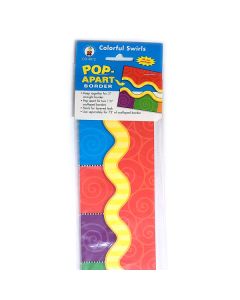 Colorful Swirls Pop-Apart Border CD-4012