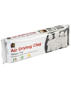 Air Drying Clay - White 1kg (Ages 3+)