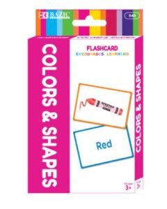 Bazic Colors and Shapes Flashcards