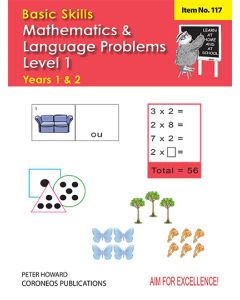 Basic Skills Maths & Language Problems Level 1  Yrs 1-2 (Basic Skills No. 117)