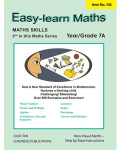 Basic Skills - Easy Learn Maths 7A  Years 6-8 (Basic Skills No. 142)