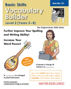Vocabulary Builder Level 2 Years 5 - 8 (Basic Skills No. 151)