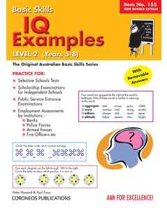 IQ Examples Level 2 Yrs 5 to 8 (Basic Skills No. 155)