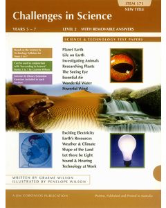 Challenges in Science Book 2: Science and Technology Tests Years 5 to 7 (item no. 171)