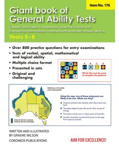 Giant book of General Ability Tests Years 5-8 (Basic Skills No. 176)