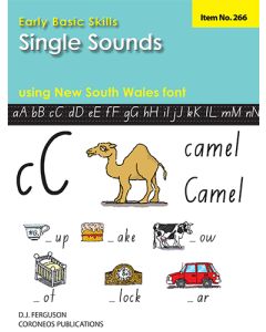 Early Basic Skills 1: Single Sounds using NSW font (No. 266)