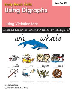Early Basic Skills 4: Using Digraphs using Victorian font (No. 369)