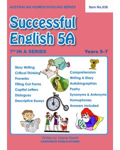 Successful English 5A - Australian Homeschooling Series (Item No. 536)